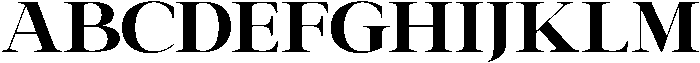 Galnery Black Expanded otf (900) Font UPPERCASE