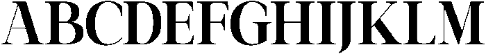 Galnery Black Extra Cond otf (900) Font UPPERCASE