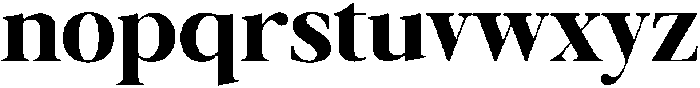 Galnery Black Semi Cond otf (900) Font LOWERCASE