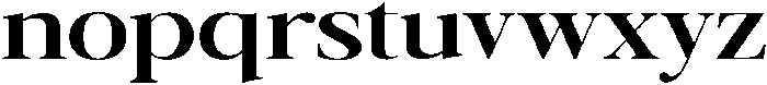 Galnery-BoldExtraExp otf (700) Font LOWERCASE