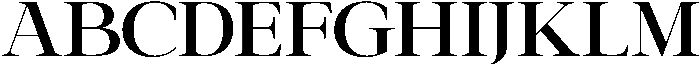 Galnery-BoldSemiExp otf (700) Font UPPERCASE