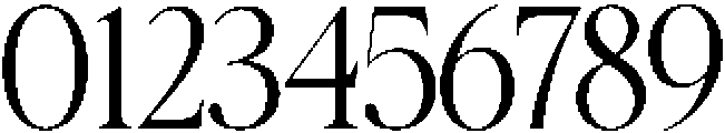 Galnery Condensed otf (400) Font OTHER CHARS