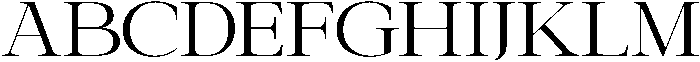Galnery Expanded otf (400) Font UPPERCASE