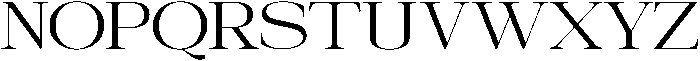 Galnery Expanded otf (400) Font UPPERCASE