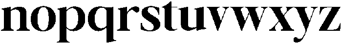 Galnery Extra Bold Semi Cond otf (700) Font LOWERCASE