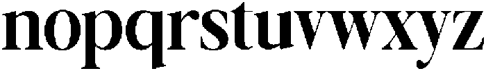 Galnery Extra Bold Ultra Cond otf (700) Font LOWERCASE