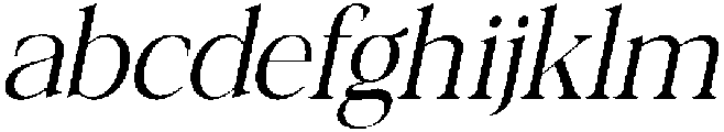 Galnery Extra Cond Slanted otf (400) FONT
