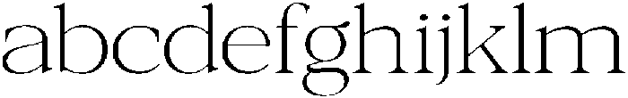 Galnery Extra Light Expanded otf (200) FONT