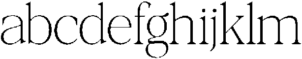 Galnery Extra Light Extra Cond otf (200) FONT