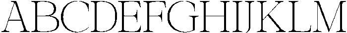 Galnery Extra Light Semi Cond otf (200) Font