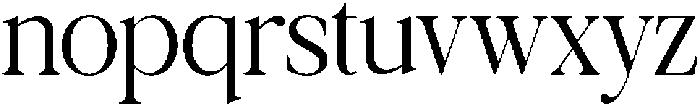 Galnery-ExtraCond otf (400) Font LOWERCASE