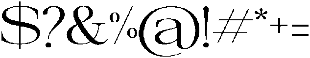 Galnery-ExtraExp otf (400) Font OTHER CHARS