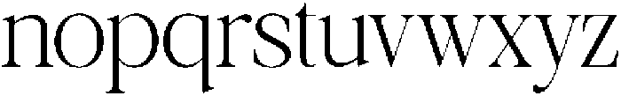 Galnery Light Extra Cond otf (300) Font LOWERCASE