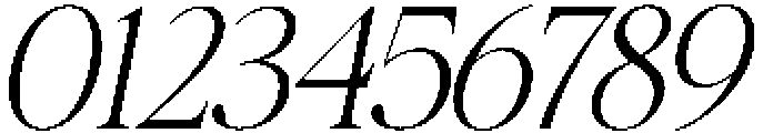 Galnery Light Semi Cond Slanted otf (300) Font OTHER CHARS