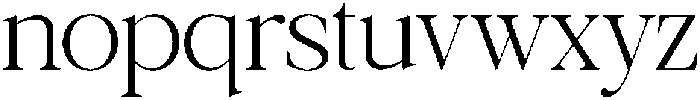 Galnery Light Semi Cond otf (300) Font LOWERCASE