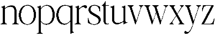 Galnery Light Ultra Cond otf (300) Font LOWERCASE