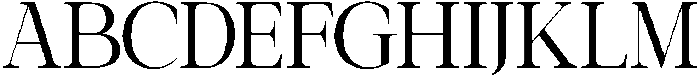 Galnery Medium Extra Cond otf (500) Font UPPERCASE