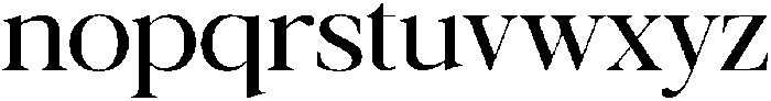 Galnery Medium otf (500) Font LOWERCASE