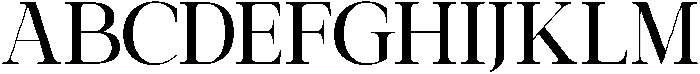 Galnery Semi Bold Condensed otf (600) Font UPPERCASE
