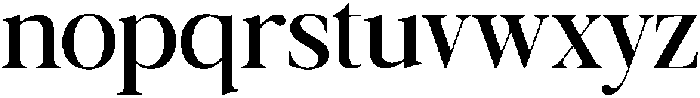 Galnery Semi Bold Condensed otf (600) Font LOWERCASE
