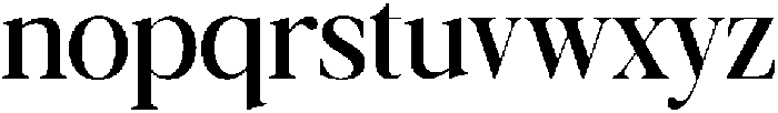 Galnery Semi Bold Extra Cond otf (600) Font LOWERCASE