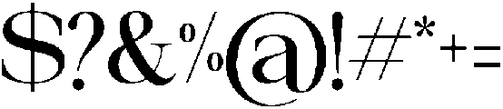 Galnery Semi Bold Semi Cond otf (600) Font OTHER CHARS