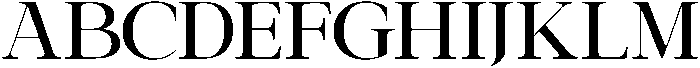 Galnery Semi Bold otf (600) Font UPPERCASE