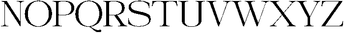 Galnery-SemiCond otf (400) Font UPPERCASE