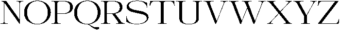 Galnery-SemiExp otf (400) Font UPPERCASE