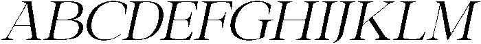 Galnery Slanted otf (400) Font