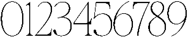 Galnery Thin Extra Cond otf (100) Font OTHER CHARS