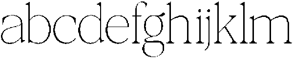 Galnery Thin Extra Cond otf (100) FONT