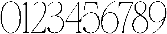 Galnery Thin Ultra Cond otf (100) Font OTHER CHARS