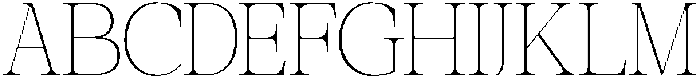 Galnery Thin Ultra Cond otf (100) Font