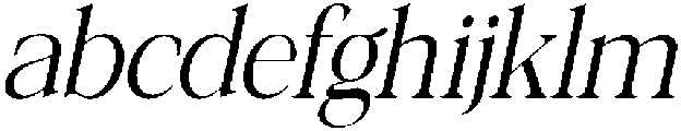 Galnery Ultra Cond Slanted otf (900) FONT