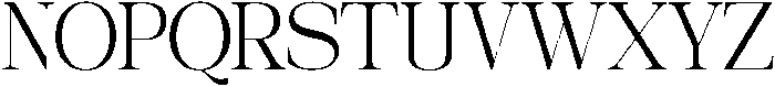 Galnery-UltraCond otf (400) Font UPPERCASE