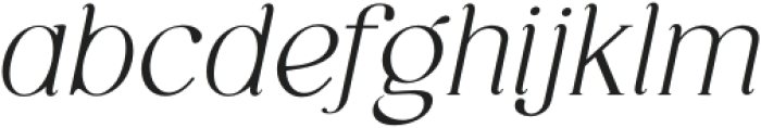 Galore Italic Italic otf (400) Font LOWERCASE