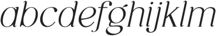 Galore Italic Italic ttf (400) Font LOWERCASE