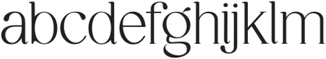 Galore Regular otf (400) Font LOWERCASE