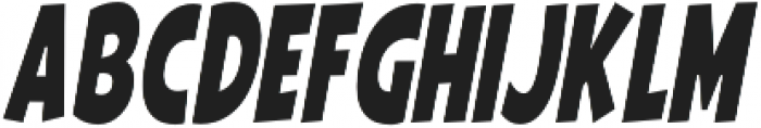 Galpon Normal Condensed Italic otf (400) Font LOWERCASE