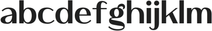 Galtire-Regular otf (400) Font LOWERCASE