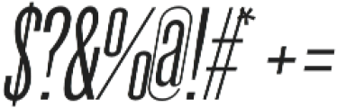 Galvin Light Italic otf (300) Font OTHER CHARS