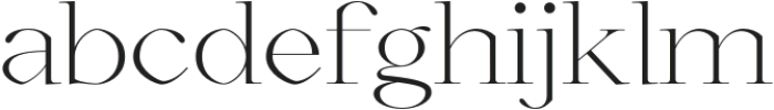 Galviory-Regular otf (400) Font LOWERCASE