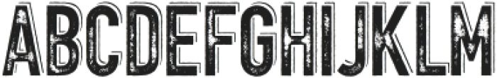 GamblerGthSPrint-Regular otf (400) Font UPPERCASE