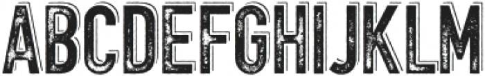 GamblerGthSPrint-Regular otf (400) Font LOWERCASE