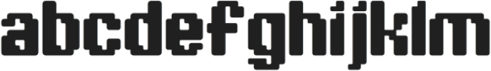 GamePaused-Regular otf (400) Font LOWERCASE