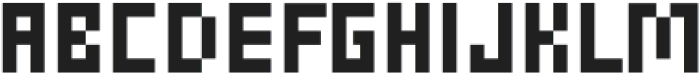 Gameboy Regular otf (400) Font UPPERCASE