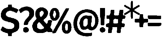 Gami ttf (400) Font OTHER CHARS