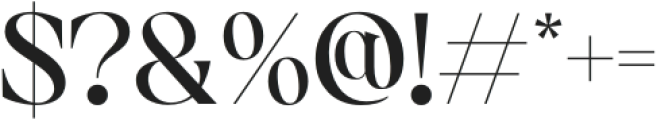 Gamilia-Regular otf (400) Font OTHER CHARS