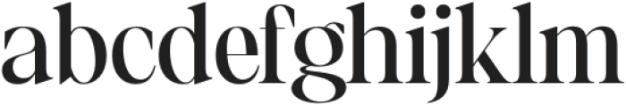 Gamilia-Regular otf (400) Font LOWERCASE